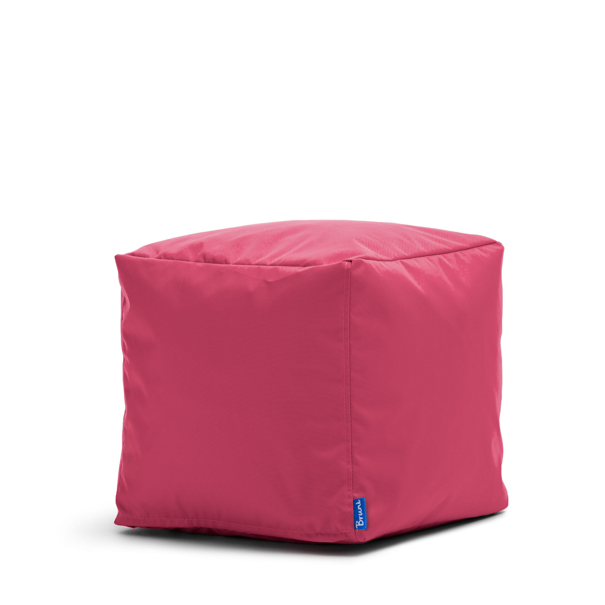 Bruni Cubo Sitzwürfel in Pink - 40x40x40 cm Indoor- und Outdoor-Sitzhocker