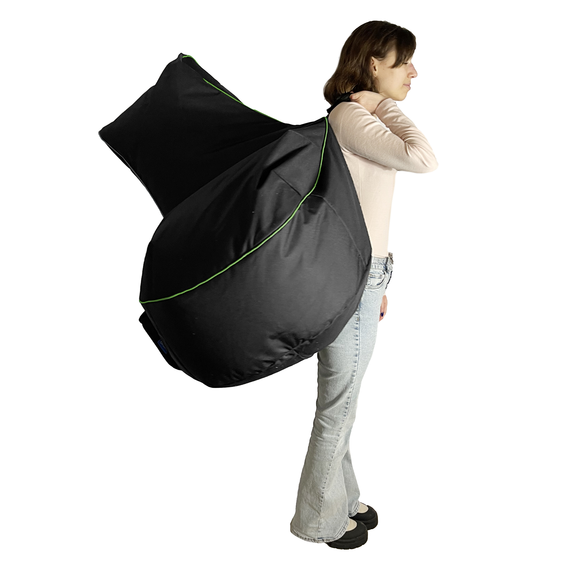 Bruni Cockpit Gamingsitzsack - schwarz-grün