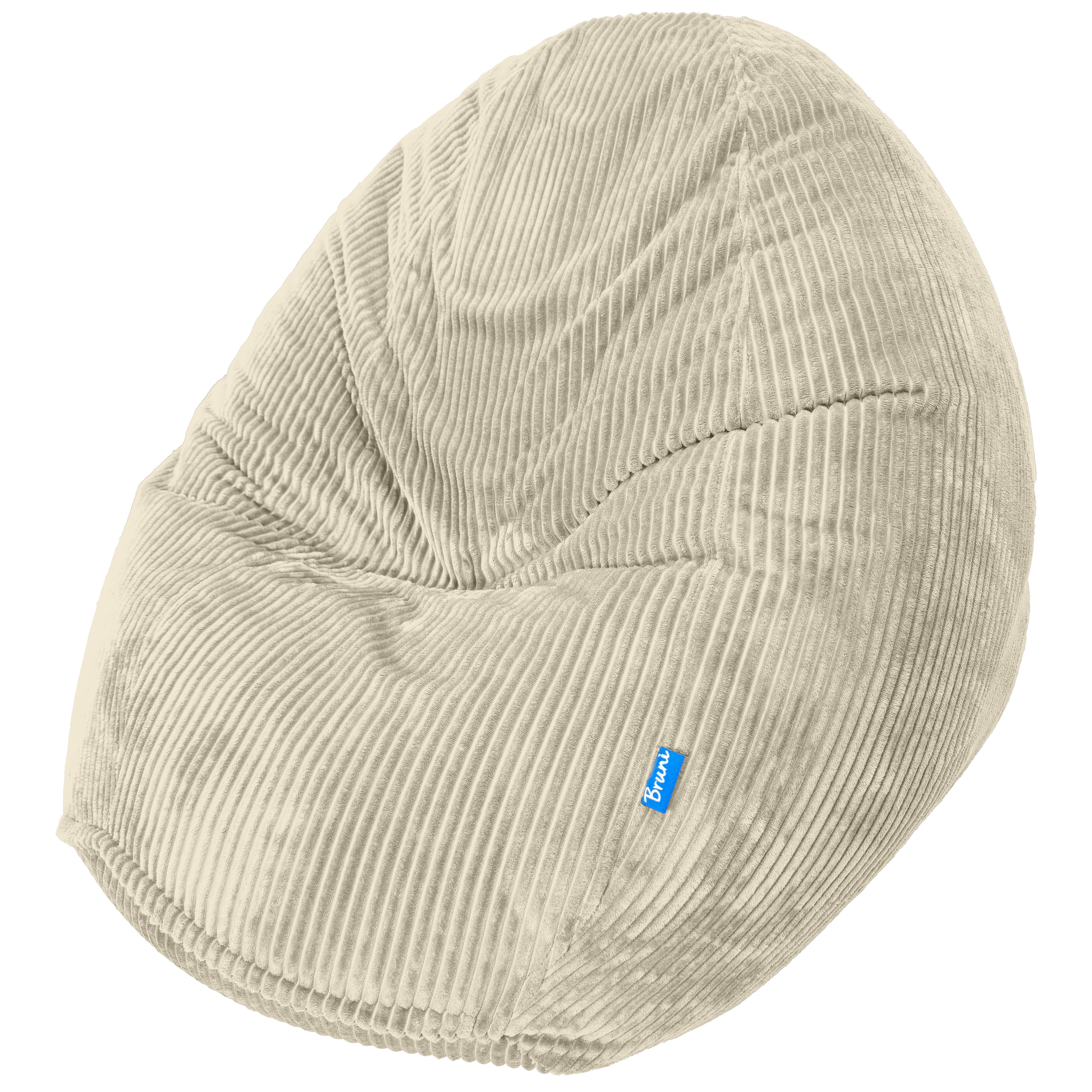 Bruni Classico Cord M in Beige - Indoor-Sitzsack
