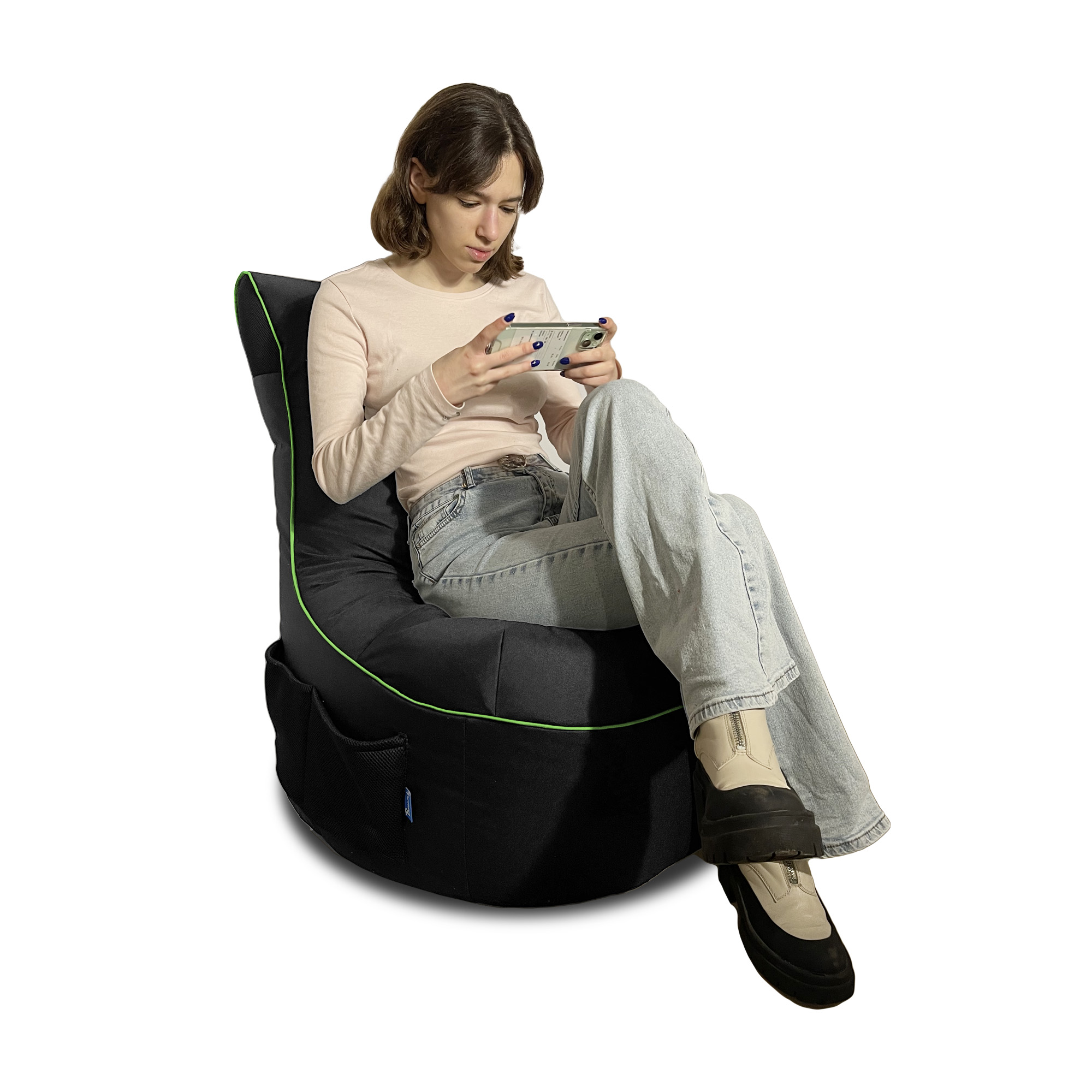 Bruni Cockpit Gamingsitzsack - schwarz-grün