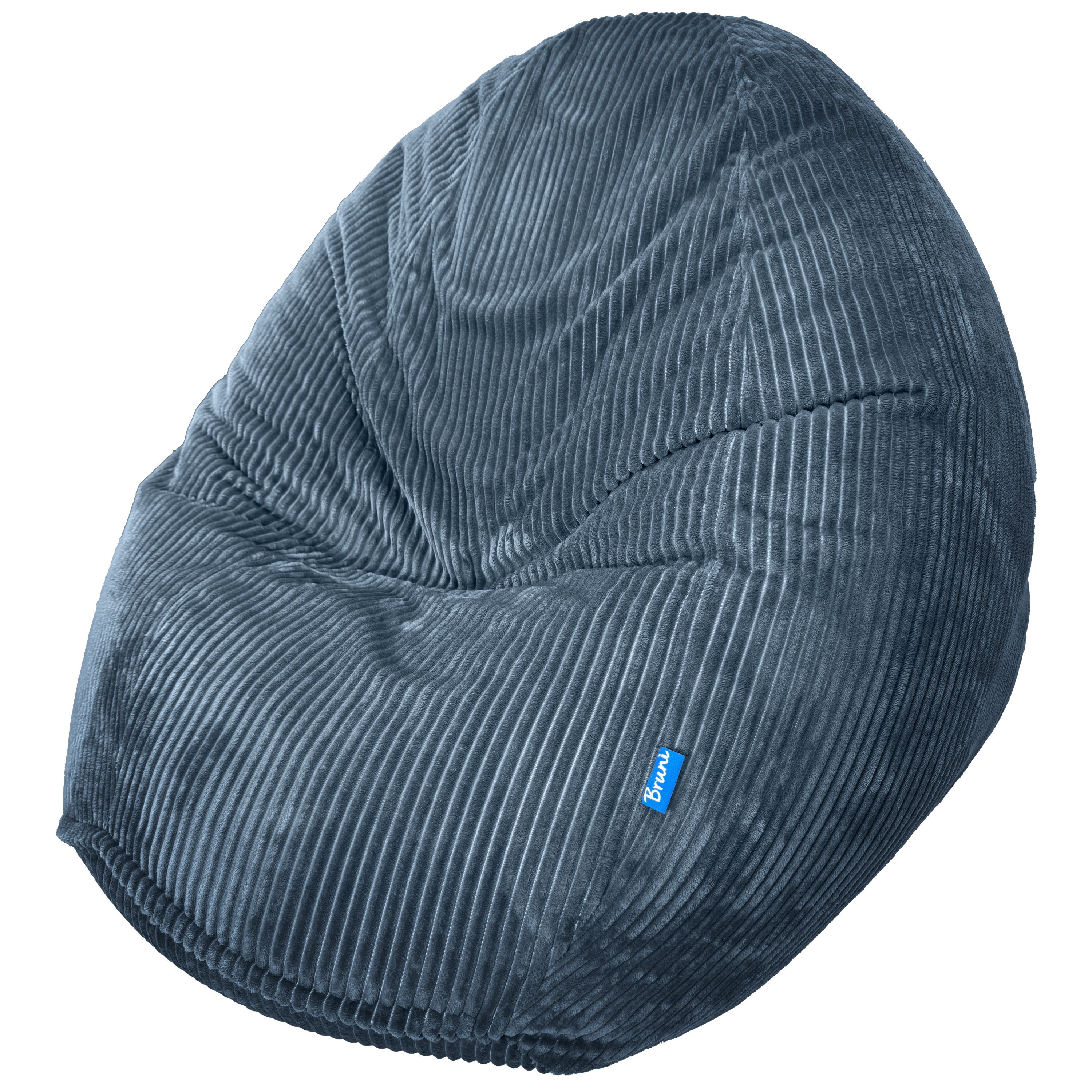 Bruni Classico Cord S in Dunkelblau - Indoor-Sitzsack