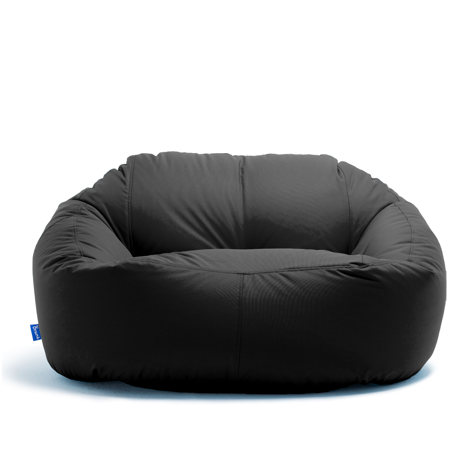 Bruni Lounge in Schwarz - Indoor- und Outdoor-Sitzsack-Sofa