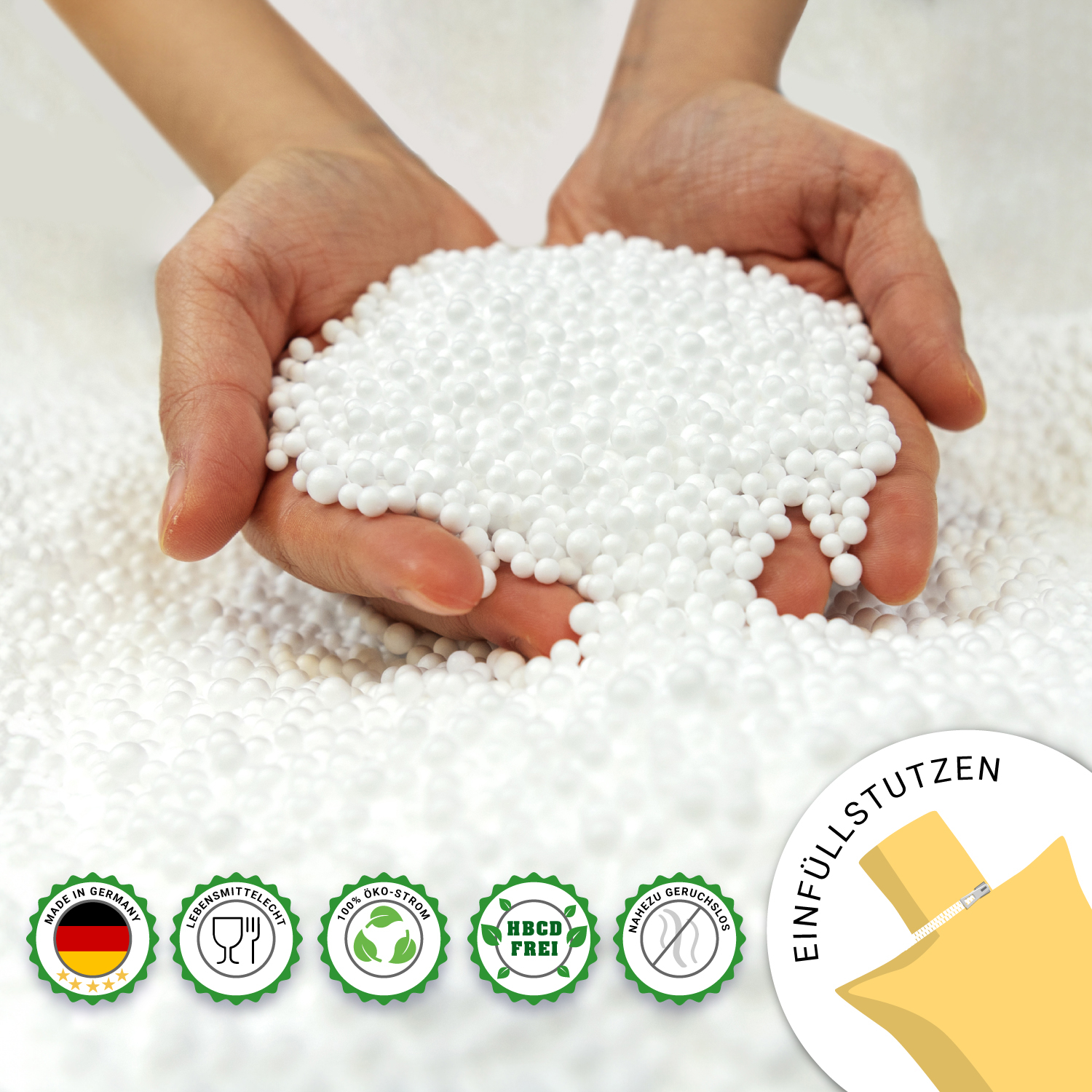 100 Liter Bruni FILLcloud Sitzsack-Nachfüllpack