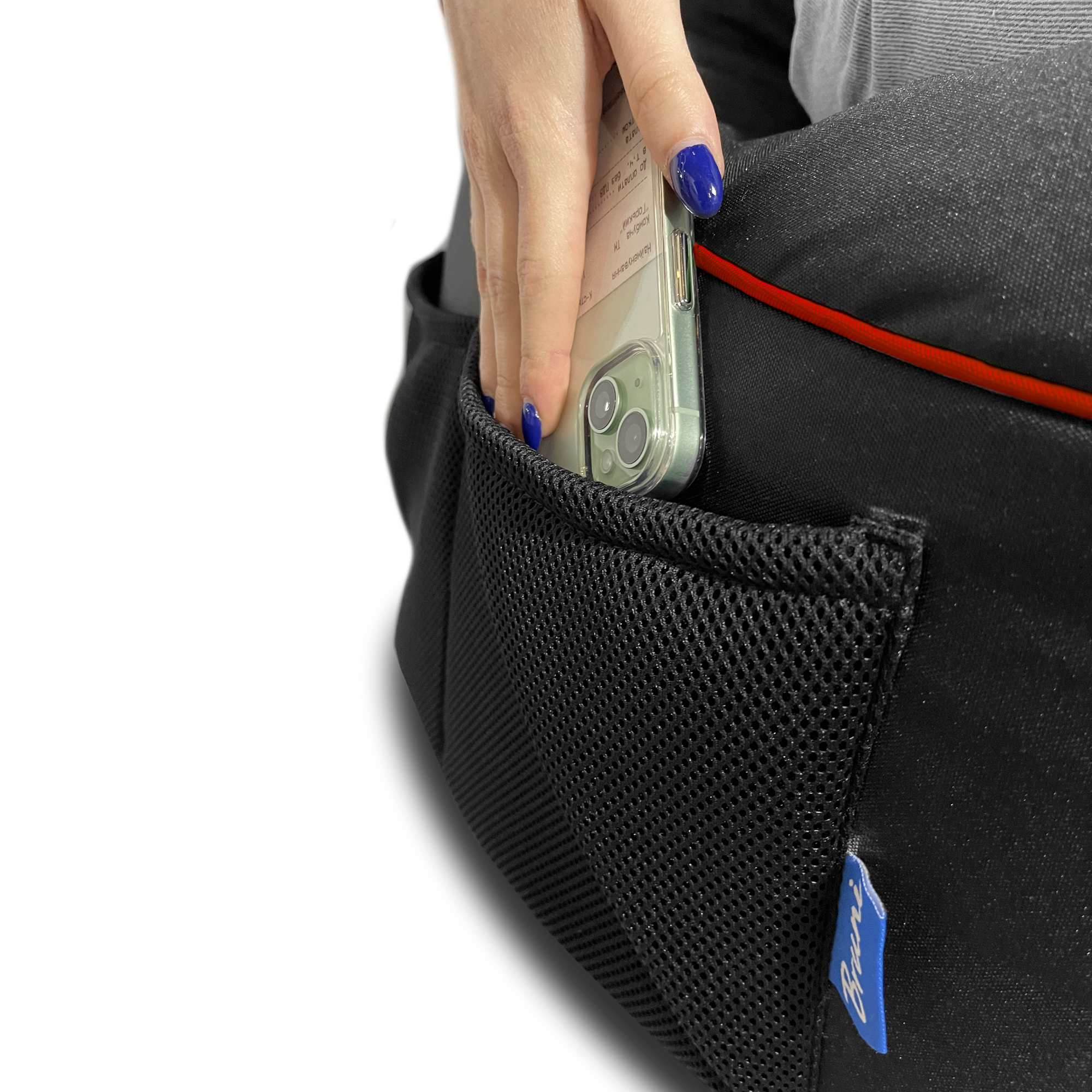 Bruni Cockpit Gamingsitzsack - schwarz-rot