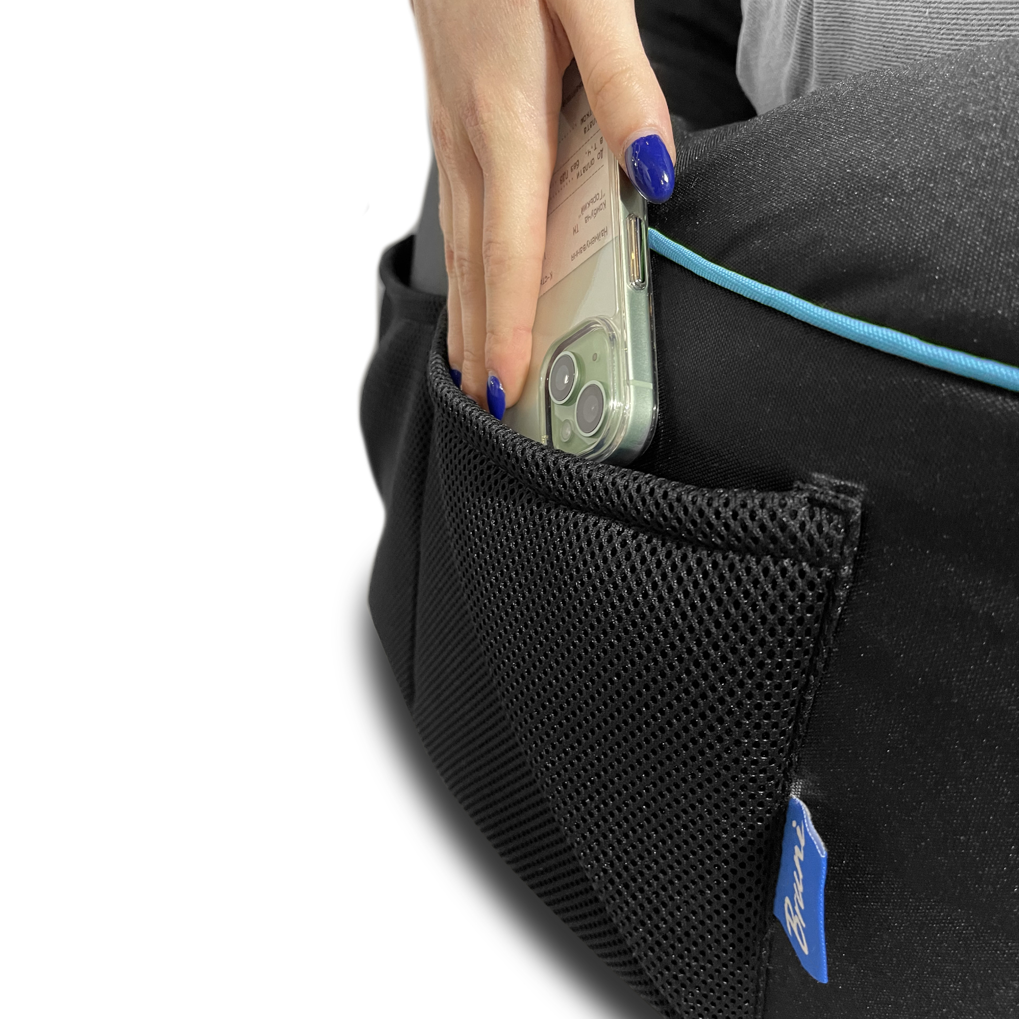 Bruni Cockpit Gamingsitzsack - schwarz-blau