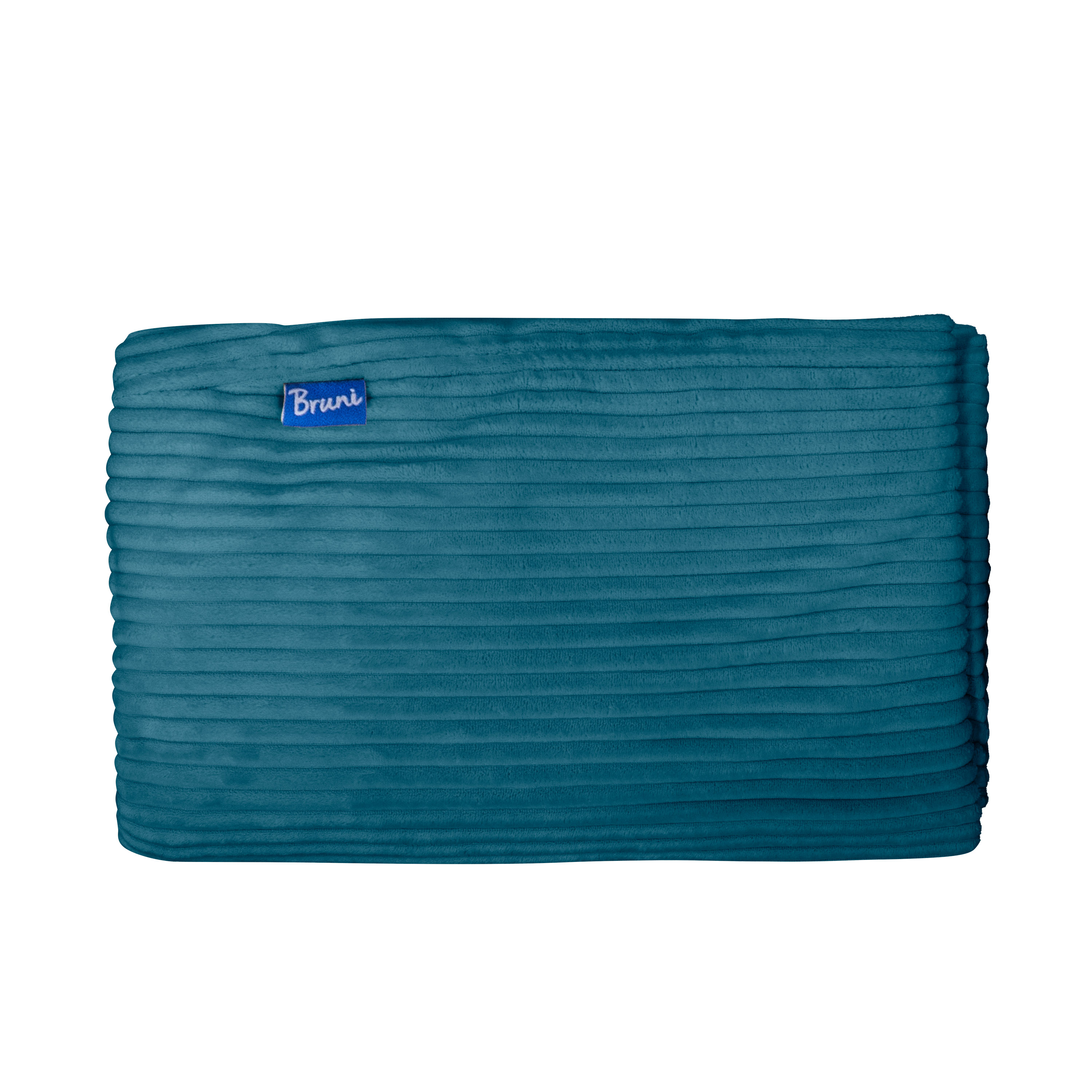 Bruni Classico Cord Sitzsack-Hülle L in Petrol - kuscheliger Indoor-Sitzsackbezug