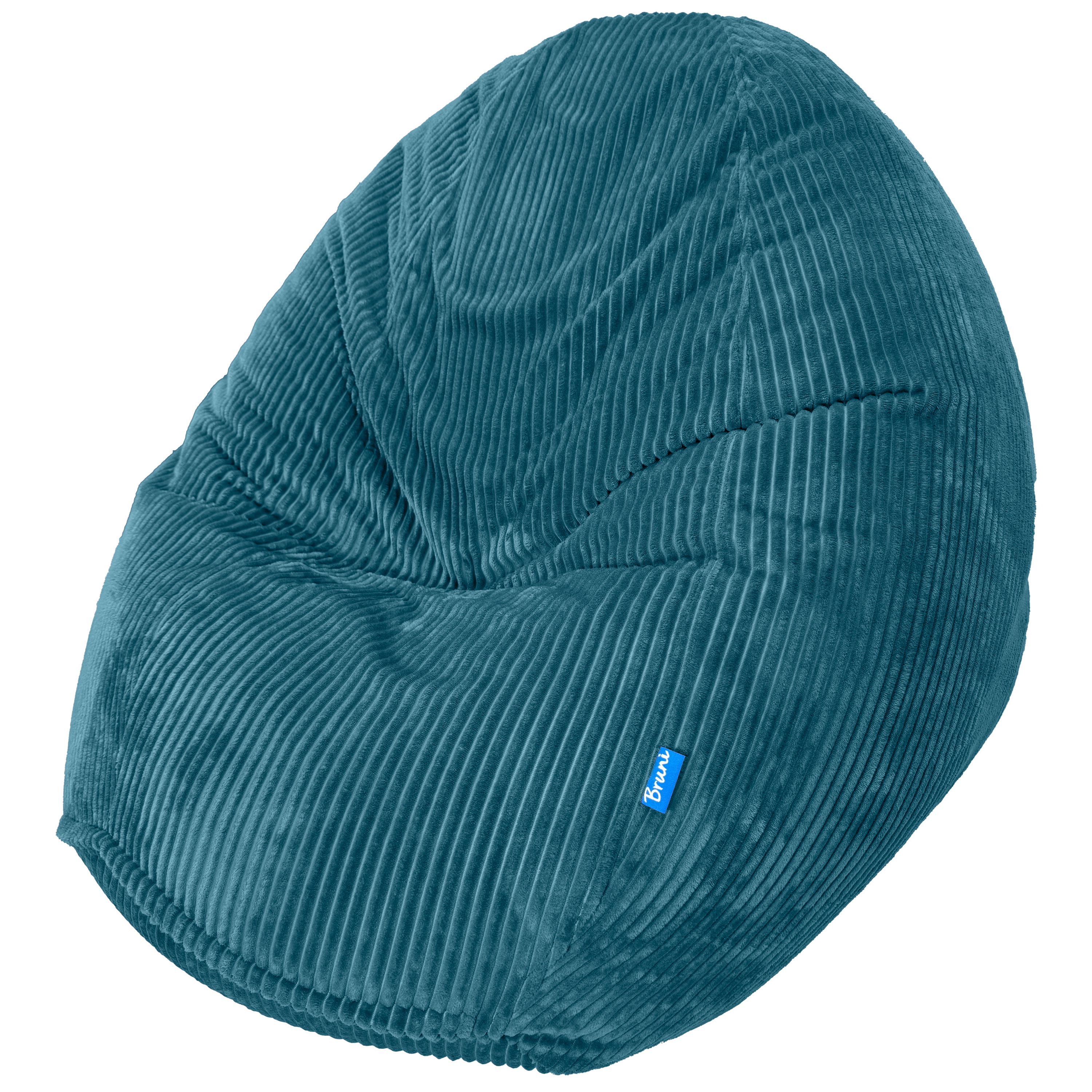 Bruni Classico Cord L in Petrol - Indoor-Sitzsack